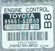 Ecu Yaris Toyota 89661-52B50