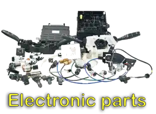Spare parts for electronic section of car